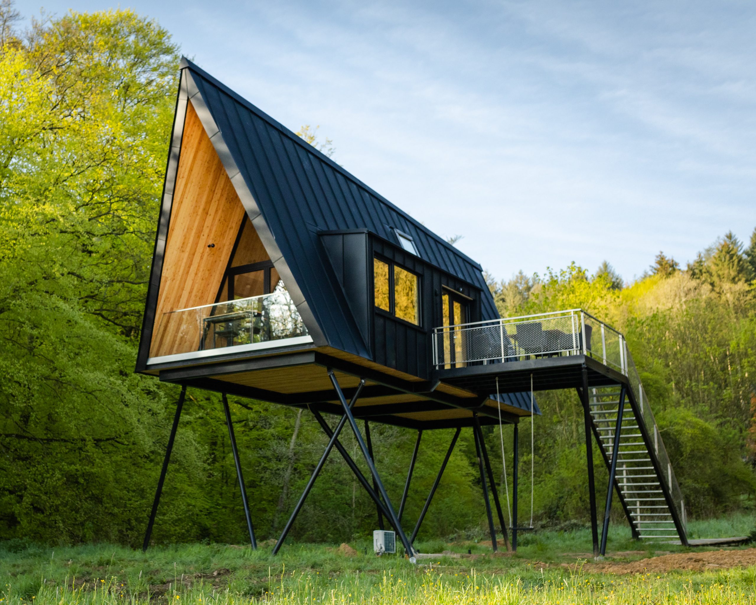 Baumhaus Burgblick Außenansicht